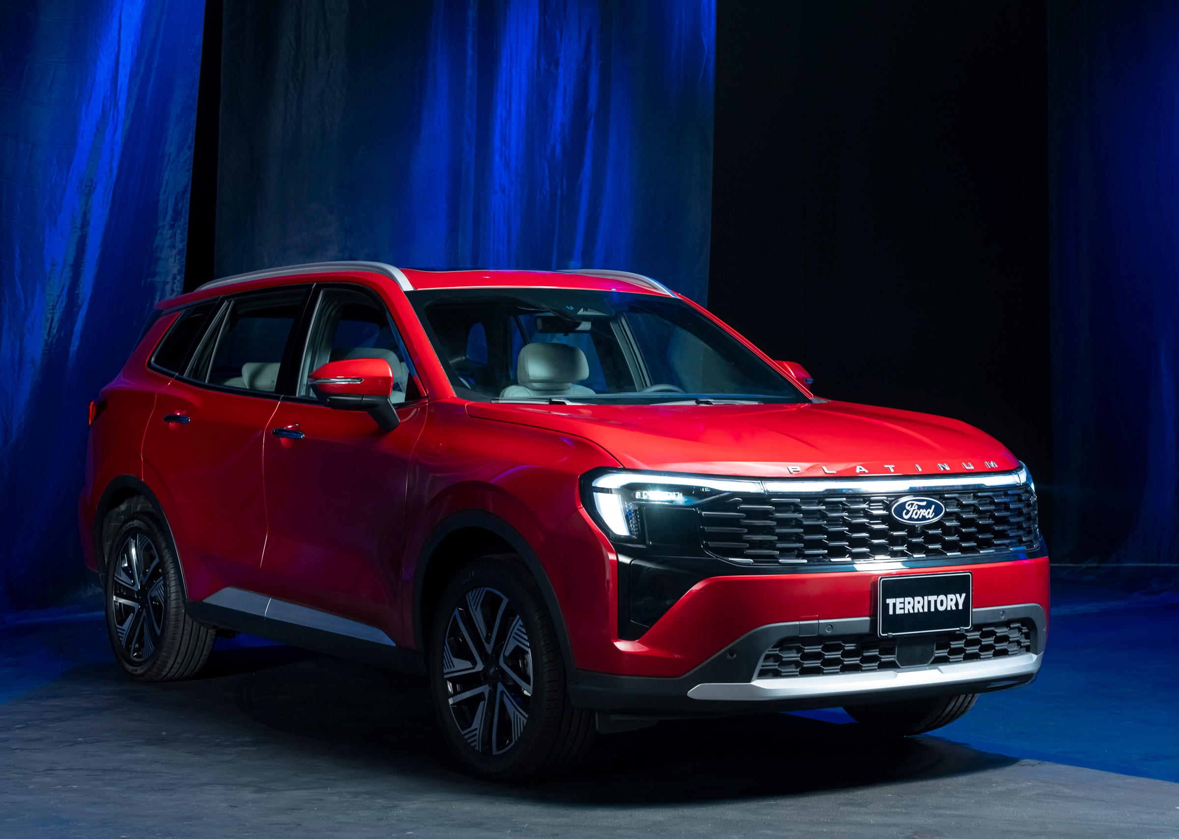 Vietnam-spec 2027 Ford Territory Platinum pictured. Not all vehicle variants or features will be available in all countries. Actual specifications for each country will be published prior to launch in that country.